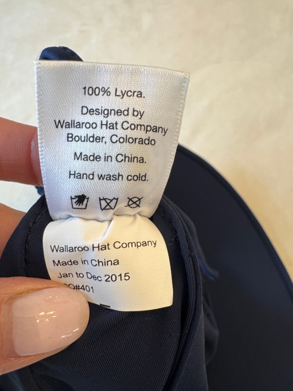 EUC! Wallaroo Aqua Visor Navy - Picture 7 of 8